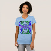 Psychedelischer T - Shirt (Vorne ganz)