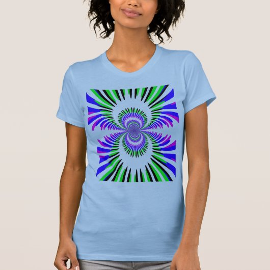 Psychedelischer T - Shirt (Vorderseite)