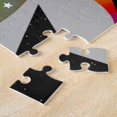 Psychedelischer Trippy-Weltraum und Abstraktes Puzzle (Seite)