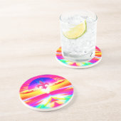 Psychedelischer Untersetzer (Seite)