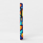 Psychedelischer Vortex der Farbe Case-Mate iPhone Hülle (Hinten/Links)