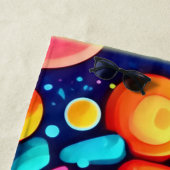 Psychedelischer Vortex der Farbe Strandtuch (Beispiel)