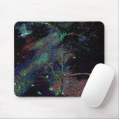 Psychedelischer Wald.... Mousepad (Mit Mouse)