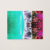 Psychedelischer Wasserfall Puzzle (Horizontal)
