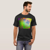 Psychedelischer wilder LebenZebra T-Shirt (Vorne ganz)