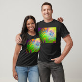 Psychedelischer wilder LebenZebra T-Shirt (Unisex)