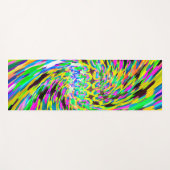 Psychedelischer Wirbelsturm Yogamatte (Vorderseite (Horizontal))