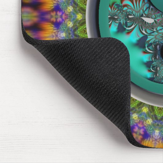 Psychedelischer Zen Mousepad (Ecke)