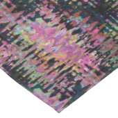 psychedelischer Zickzack Tischdecke (Schrägansicht)