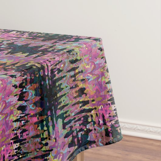 psychedelischer Zickzack Tischdecke (Beispiel)