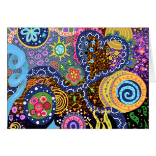 Psychedelisches abstraktes Muster