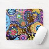 Psychedelisches abstraktes Muster mousepad (Mit Mouse)