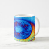 Psychedelisches Auge Kaffeetasse (VorderseiteRechts)