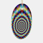 Psychedelisches Auge Keramik Ornament (Rechts)