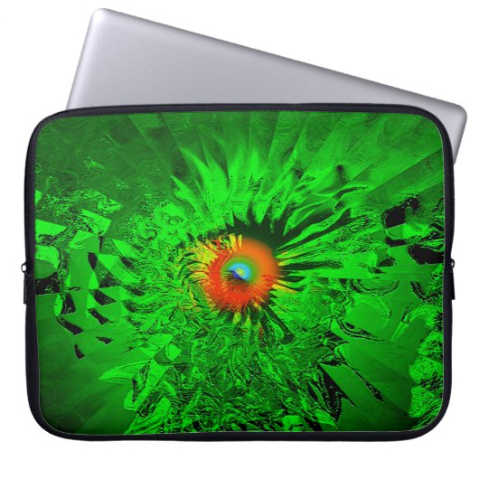 Psychedelisches Auge.... Laptopschutzhülle (Vorderseite)