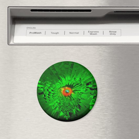 Psychedelisches Auge...... Magnet (In Situ (Geschirrspüler))