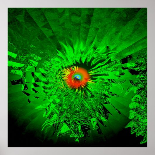 Psychedelisches Auge...... Poster (Vorne)