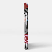 Psychedelisches Augenmuster - Art Phone Case iPhone Hülle (Linke Seite)