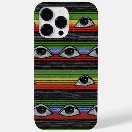 Psychedelisches Augenmuster Case-Mate iPhone Hülle (Rückseite)