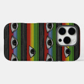 Psychedelisches Augenmuster Case-Mate iPhone Hülle (Rückseite (Horizontal))