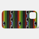 Psychedelisches Augenmuster Case-Mate iPhone Hülle (Rückseite (Horizontal))