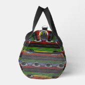 Psychedelisches Augenmuster Duffle Bag (Rechts)