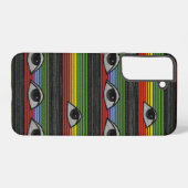 Psychedelisches Augenmuster Samsung Galaxy Hülle (Rückseite (Horizontal))