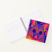psychedelisches australisches Bushtailed Possum Notizblock (Innenseite)