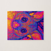 psychedelisches australisches Bushtailed Possum Puzzle (Horizontal)