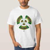 Psychedelisches Bio-Hazard-Symbol (oder was auch i T-Shirt (Vorderseite)