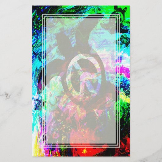 Psychedelisches Briefpapier (Vorderseite)