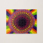 Psychedelisches Chakras Puzzlespiel Puzzle (Horizontal)