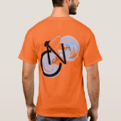 Psychedelisches CycleNuts Logo T T-Shirt (Rückseite)