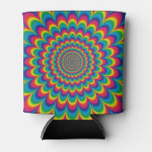 Psychedelisches Design Dosenkühler (Vorderseite)