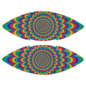 Psychedelisches Design Football (Paneele)