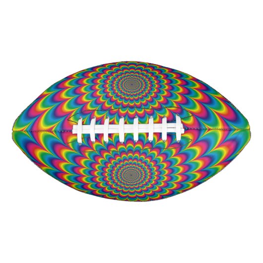Psychedelisches Design Football (Vorderseite)
