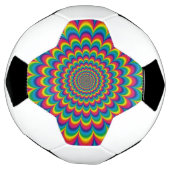 Psychedelisches Design Fußball (Gedreht)