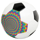 Psychedelisches Design Fußball (Dreiviertel)