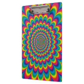 Psychedelisches Design Klemmbrett (Links)