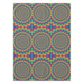 Psychedelisches Design Tischdecke (Vorderseite)