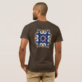psychedelisches Ding T-Shirt (Schwarz voll)