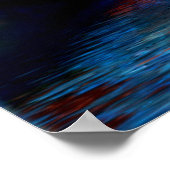 Psychedelisches DragonFly-Poster Poster (Ecke)