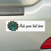 Psychedelisches dreifacher Clef/G Autoaufkleber (Auf Auto)