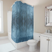 Psychedelisches Eismuster Duschvorhang (Beispiel)