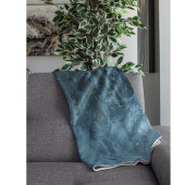 Psychedelisches Eismuster Fleecedecke