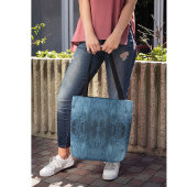 Psychedelisches Eismuster Tasche