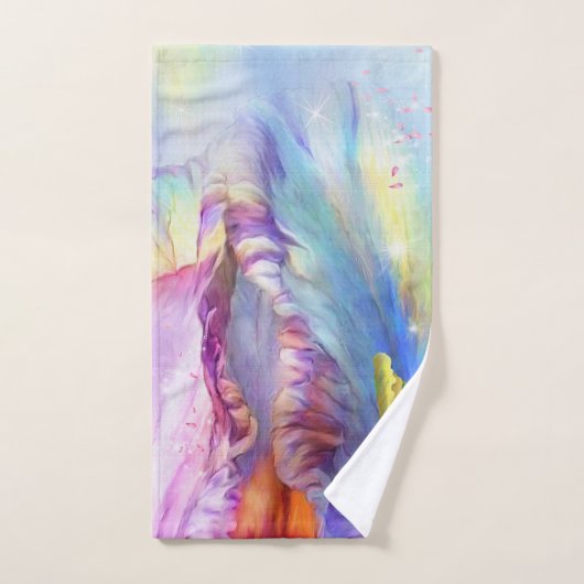 Psychedelisches Farbschema Badhandtuch Set (Handtuch)