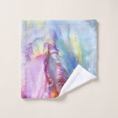 Psychedelisches Farbschema Badhandtuch Set (Waschlappen)