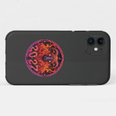 Psychedelisches Feuer Widder Case-Mate iPhone Hülle (Rückseite (Horizontal))