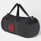 Psychedelisches Feuer Widder Duffle Bag (Rechte Ecke)